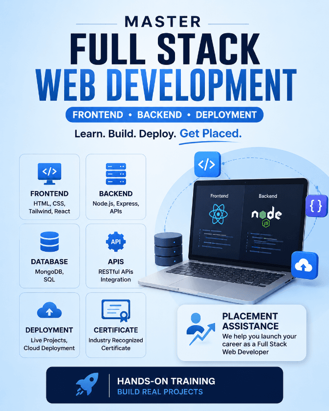 AI Full Stack Engineering course learning visual