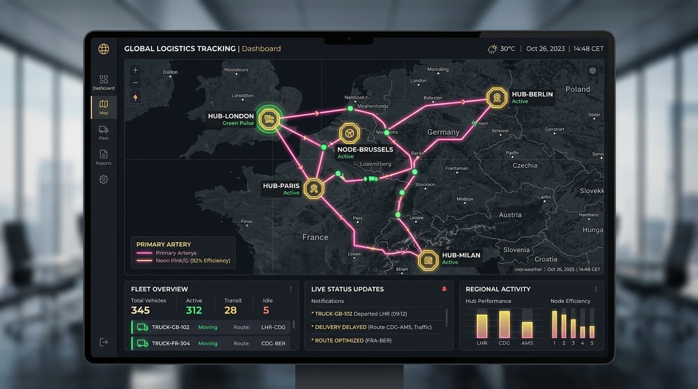 EcoRetail Logistics Hub solution preview